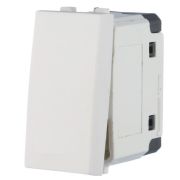 Выключатель с индикатором 45х22,5мм 16 A, 250 B, белый LK45 (850304) Выключатель