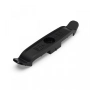 Держатель плоского кабеля двусторонний для прямого монтажа на 4 места черный (PR13.0439) Держатель плоского кабеля двусторонний для прямого монтажа