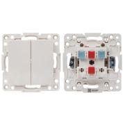 Стокгольм Механизм Выключателя 2-кл. 10А (EYV10-123-10) Механизм Выключателя 2-кл. 10А