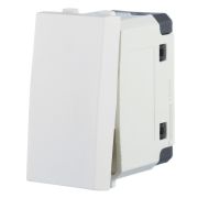 Выключатель-кнопка 45х22,5мм 16 A, 250 B, белый LK45 (850504) Выключатель