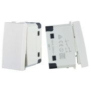 Переключатель с двух мест 45х22,5мм, белый LK45 (850204) Переключатель с двух мест (схема 6)