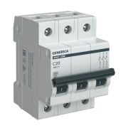 GENERICA ВА47-29М 3P C 20А 4,5кА (MVA21-3-020-C-G) Автоматический выключатель