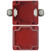 МКС «Мороз», 2В, IP66/IP68, красный Коробка коммутационная металлическая