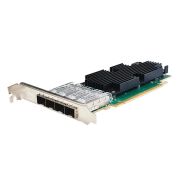 Сетевая карта 4 порта 25GBaseX (SFP28, Intel E810-CAM1), Silicom PE425G4i81L-XR