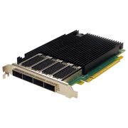 Сетевая карта 4 порта 40GBase-X (QSFP+, Intel XL710BM2), Silicom PE31640G4QI71-QX4