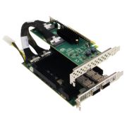 Сетевая карта 2 порта 40G/100GBaseX Content Director (QSFP28, Intel FM10840), Silicom PE3100G2DQIRM-QX4 с кабелем PE316IRM