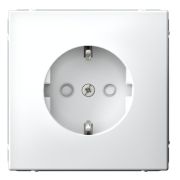 ArtGallery розетка 1-местная с заземлением со шторками скрытой установки, механизм, белый (GAL000145) Розетка
