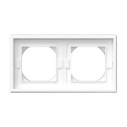 ArtGallery Aqua рамка 2-местная, IP44, белый (GAL440102) Рамка