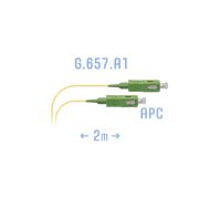 Шнур монтажный оптический B-Optix SC/APC SM G.657.A1 2 метра