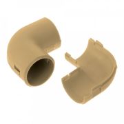 Соединитель угловой разборный сосна D16 мм (PR13.0243) Соединитель угловой