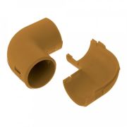 Соединитель угловой разборный бук D20 мм (PR13.0248) Соединитель угловой