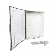 ЩМП IP65 Корпус пластиковый с монтажной панелью прозрачная дверь 800х600х260 (PR08.26497) Корпус пластиковый