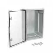 ЩМП IP65 Корпус пластиковый с монтажной панелью прозрачная дверь 700х500х250 (PR08.26496) Корпус пластиковый