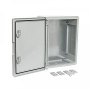 ЩМП IP65 Корпус пластиковый с монтажной панелью серая дверь 400х300х170 (PR08.26482) Корпус пластиковый