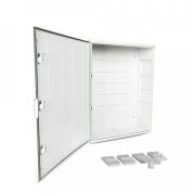 ЩМП IP65 Корпус пластиковый с монтажной панелью серая дверь 800х600х260 (PR08.26488) Корпус пластиковый