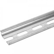 DIN-рейка L-500 мм перфорированная оцинкованная (0,8мм) (PR08.25056) DIN-рейка