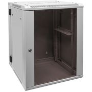 Шкаф телекоммуникационный настенный 15U, 600х550х770мм двухсекционный (уценка)
