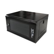 ST-NC6U01 (черный) С ПОЛКОЙ (версия 2) Шкаф телекоммуникационный 19