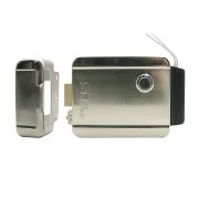 ST-EL-01 (хром) (версия 3) Замок электромеханический