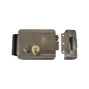 ST-EL-02 (хром) (версия 3) Замок электромеханический