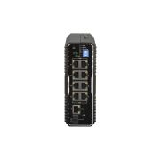 Неуправляемый промышленный 8 портовый PoE коммутатор POWERTONE PUS-TS08GL-i