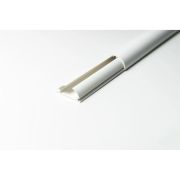 Кабель-канал полукруглый Уфакор АРКА 20*12*2000, белый (СT2012WHT)