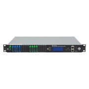 Оптический усилитель VERMAX для сетей КТВ, 1 вход, 8*23dBm выход, CWDM 1310/1490/1550, RT1, 1U