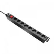 NTSS-PDU-DA1016 гор.размещ. 8xSchuko базовые 10A C14 Блок розеток 19