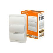 ЩРН-П-36модулей с белой крышкой, навесной, пластик IP41 TDM (SQ0903-0007) Бокс