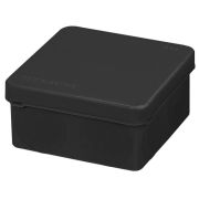 Распаячная коробка, двухкомпонентная, ОП 80х80х40 мм, IP66, 8 вх., черная TDM (SQ1401-2912) Распаячная коробка
