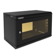 ТВС-6U-600-350-СР-9005 (05-2060-B) Шкаф настенный телекоммуникационный