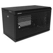 ТВС-6U-600-350-ПР-9005 (05-2062-B) Шкаф настенный телекоммуникационный