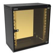 ТВЛ-12U-600-350-СР-9005 (05-1200-B) Шкаф настенный телекоммуникационный