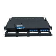 Коммутационная панель 1U под MPO кассеты на 192 порта