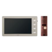 CTV-DP3702 Gamma (бежевый + бронза) Комплект видеодомофона